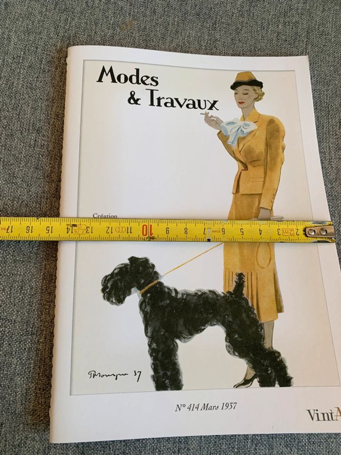 Carnet Bloc- notes Livret avec couverture déco vintage Mode & Travaux - photo numéro 4