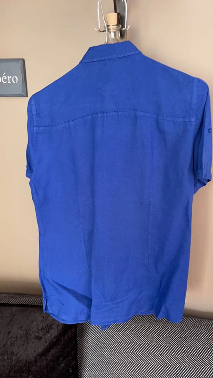 Chemisier manche courte taille 38 Massimo Dutti - photo numéro 3