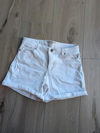 Short court nafnaf blanc taille 34
