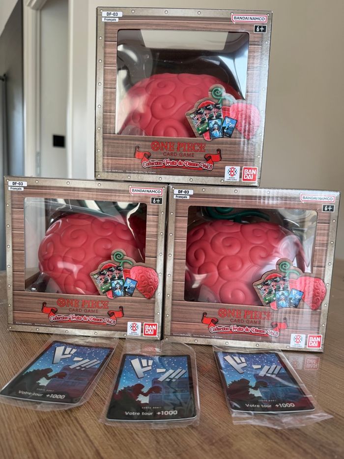 Fruit du démon one piece vide mais avec la carte don - photo numéro 3