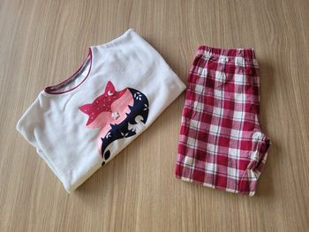 Pyjamas 2 pièces 6 ans okaidi hait velours bas tissus