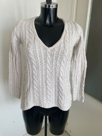 Pull col V Zara taille 38/M