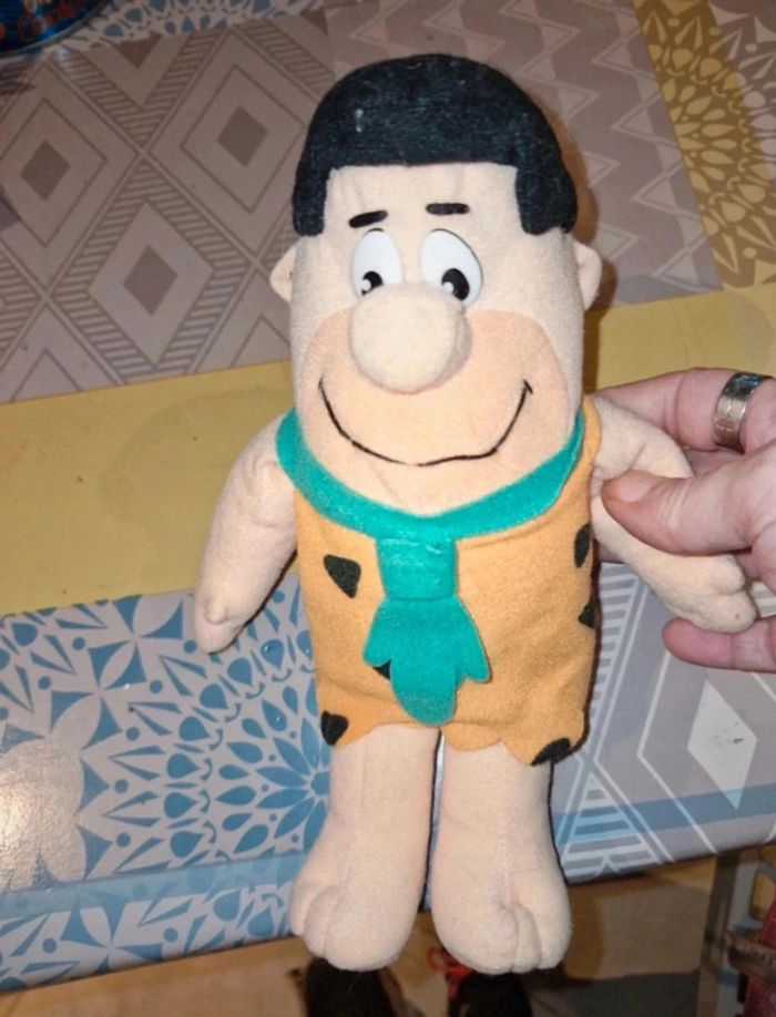Peluche fred pierrafeu - photo numéro 2