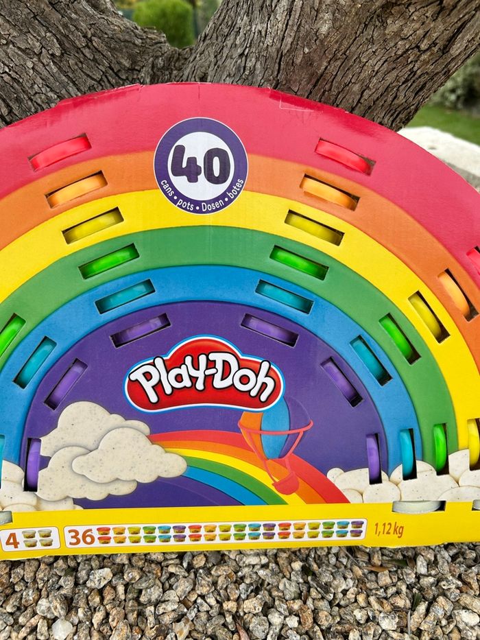 40 pots de pâte à modeler - photo numéro 5