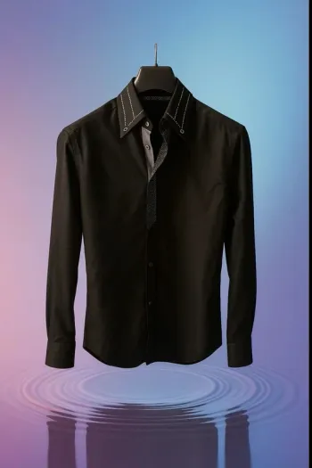Chemise Homme Noir Élégance Nocturne