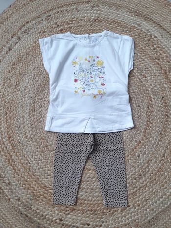 Tenue tee-shirt et legging