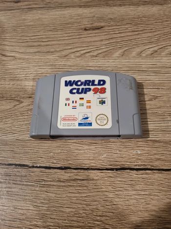 n64 world cup 98 en loose