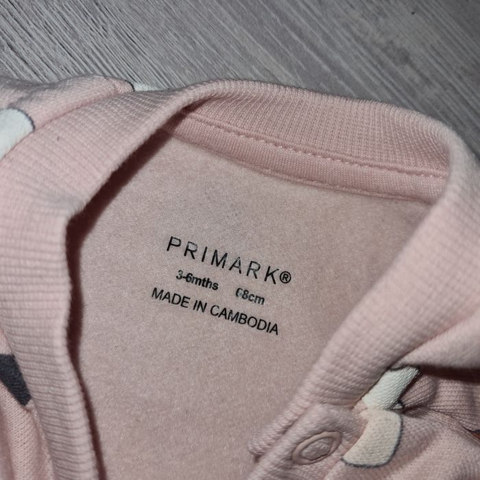 Sweat cœurs rose 3-6 mois Primark - photo numéro 3