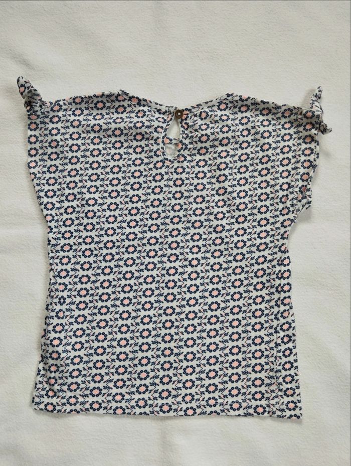 T-shirt manches courtes fille 36 mois Creeks motifs géométriques - photo numéro 4