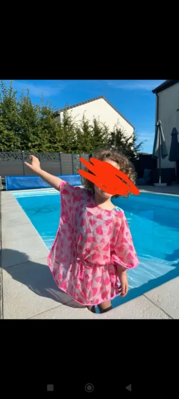 Poncho plage