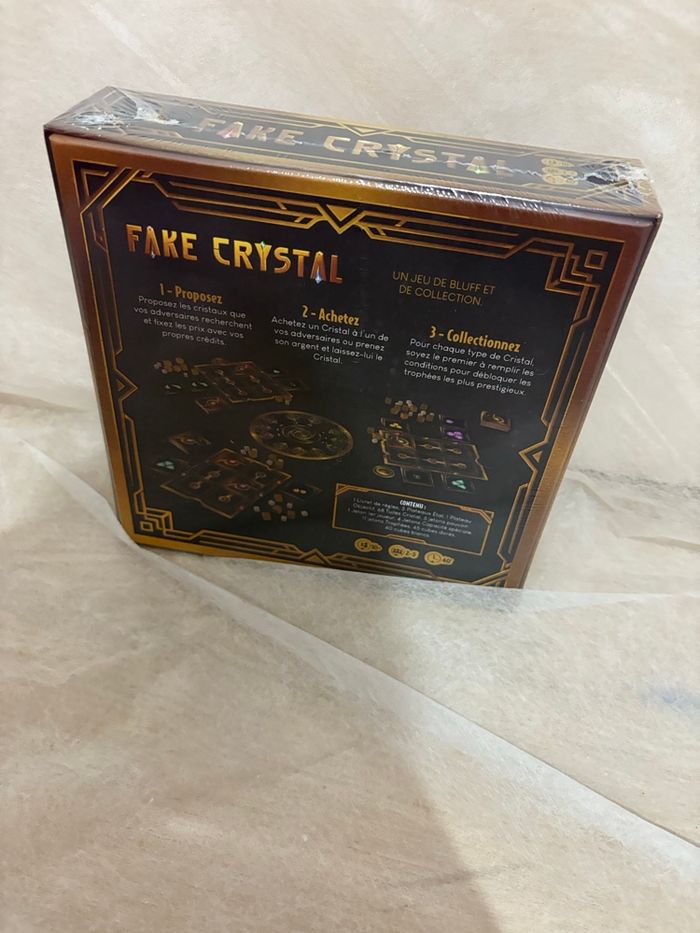 Jeu Fake Crystal neuf sous blister   idéal cadeaux de Noël - photo numéro 3