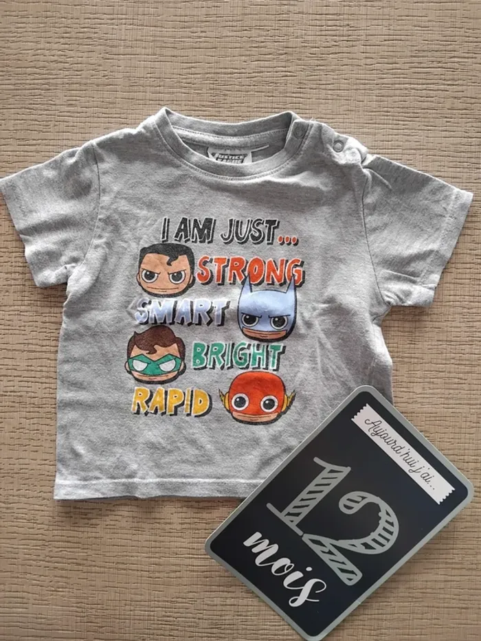Tee shirt 12 mois / 73-76 cm