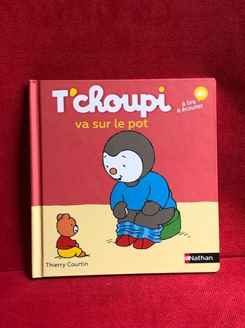 Livre Tchoupi va sur le pot