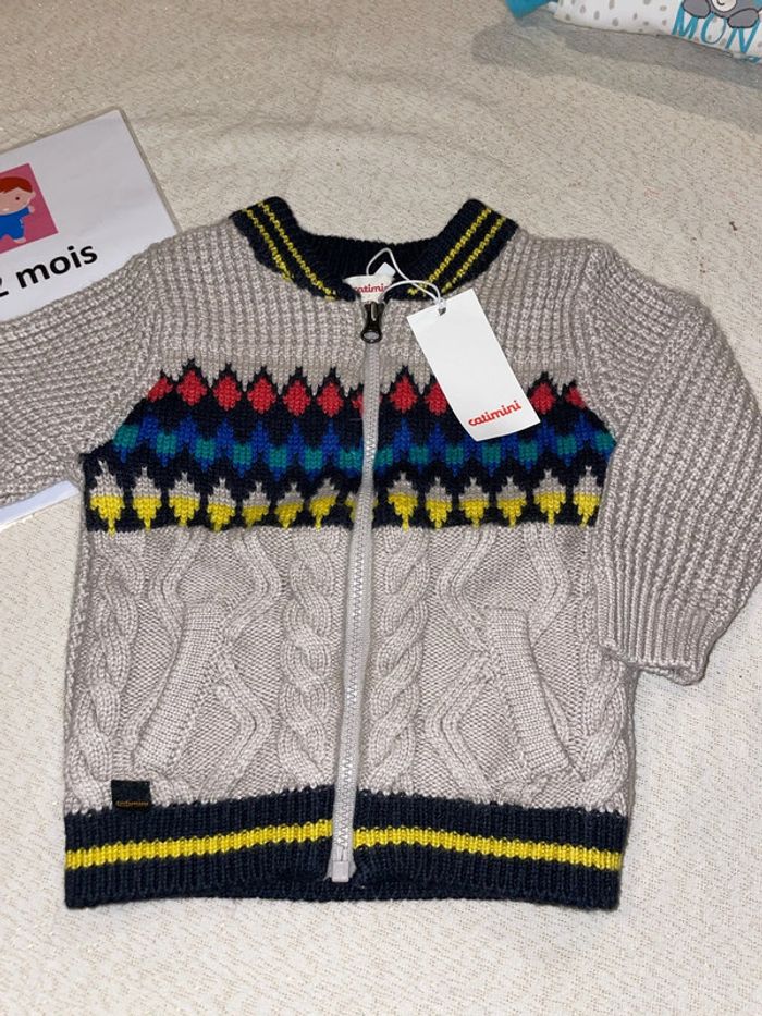 Gilet catimini 12 mois neuf - photo numéro 2