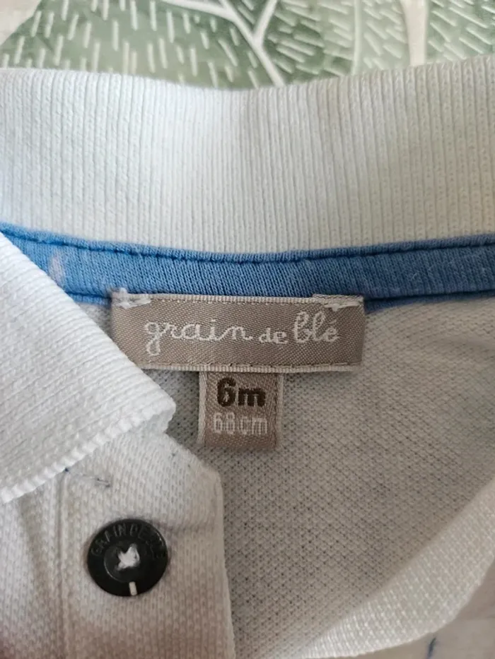 Lot 3 t-shirts Grain de blé taille 6 mois - photo numéro 4
