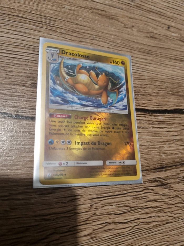 Carte pokémon dracolosse 151/236 reverse fr année 2019 - photo numéro 7