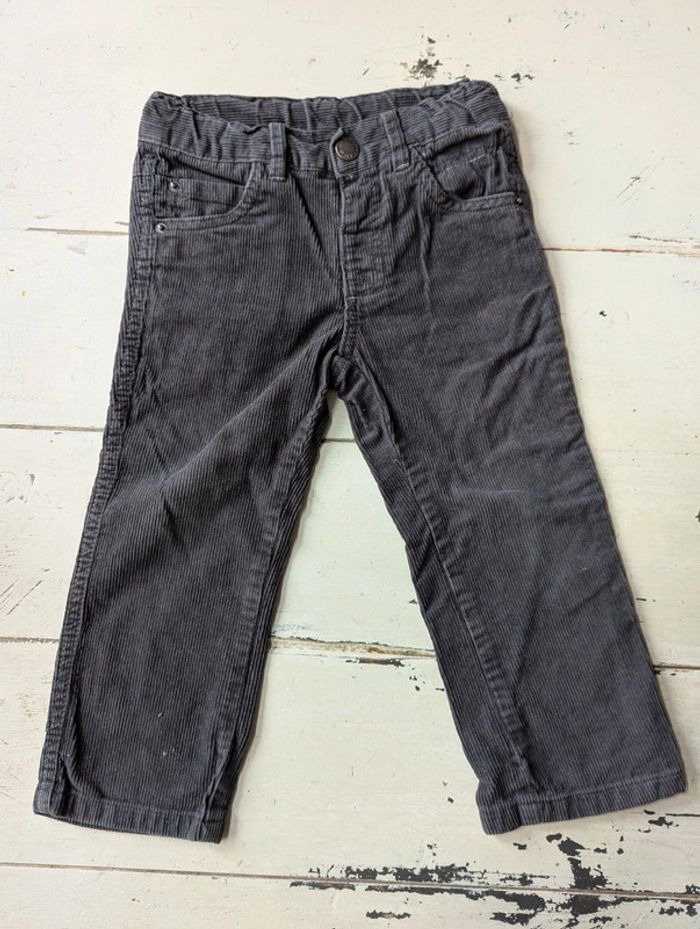 Lot de 2 pantalons velours Kiabi - photo numéro 2