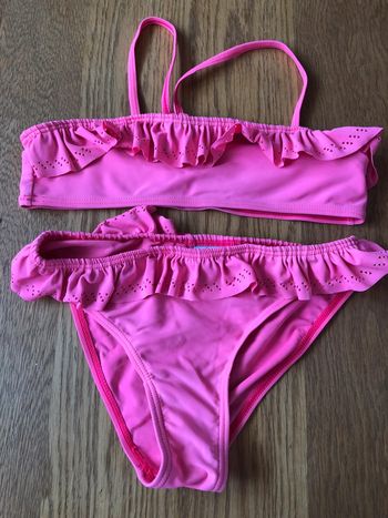 Maillot de bain rose fluo