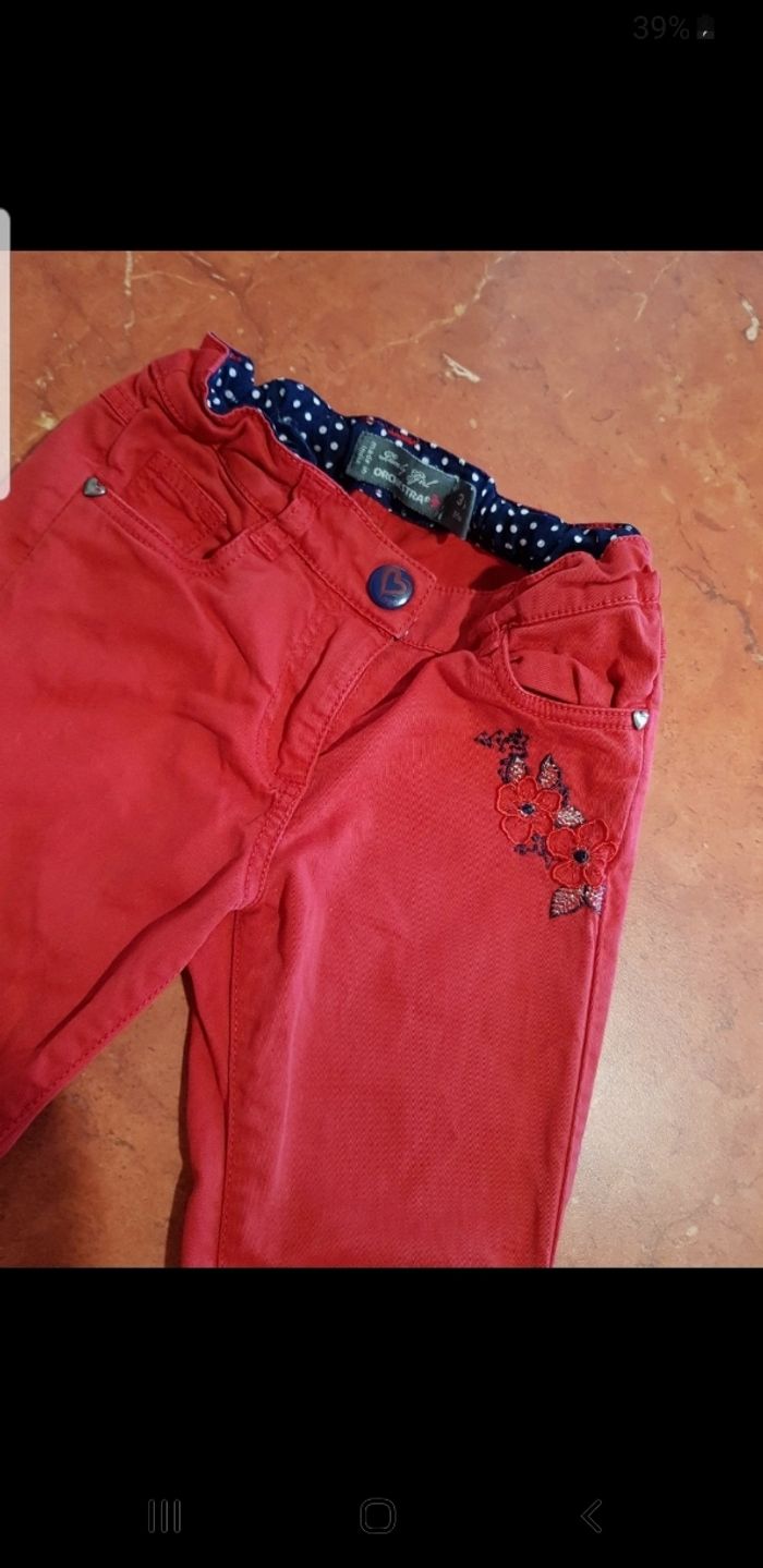 Pantalon fille taille 3 ans - photo numéro 2