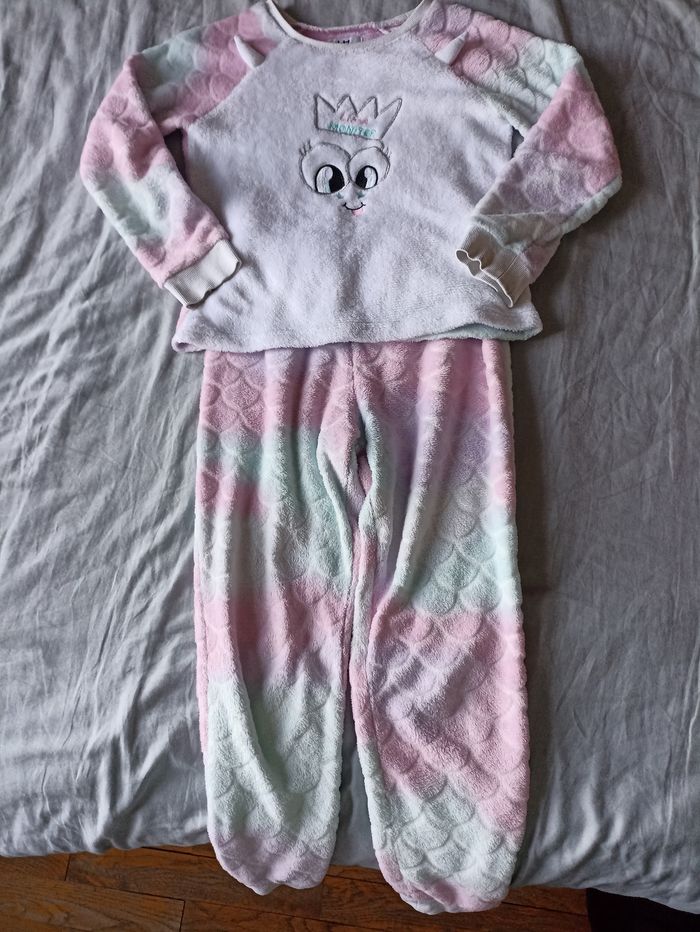 Lot de 2 pyjamas fille 9-10 ans - photo numéro 3
