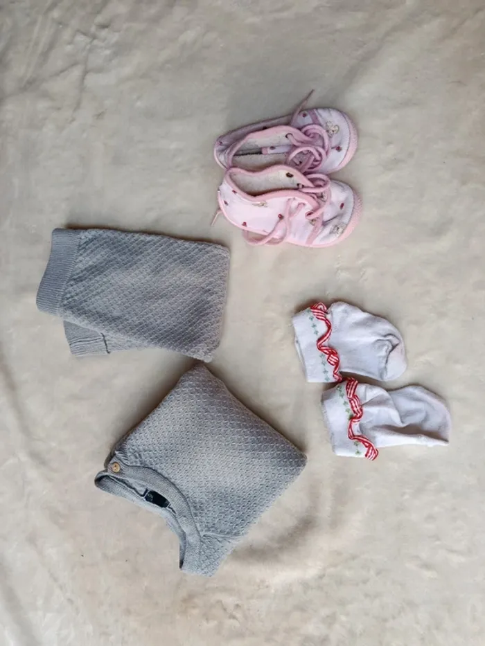 Lots vêtements bébé fille - photo numéro 3