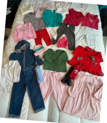 lot de vêtements bébé fille 24 mois