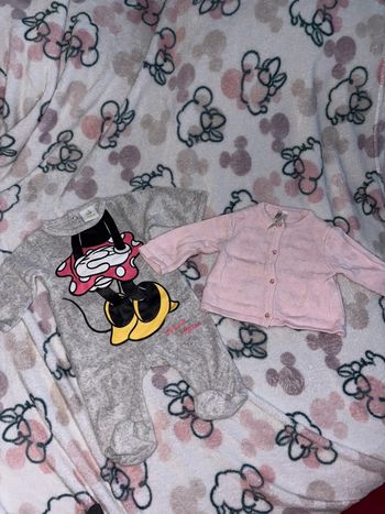 Pyjama gilet 1 mois fille