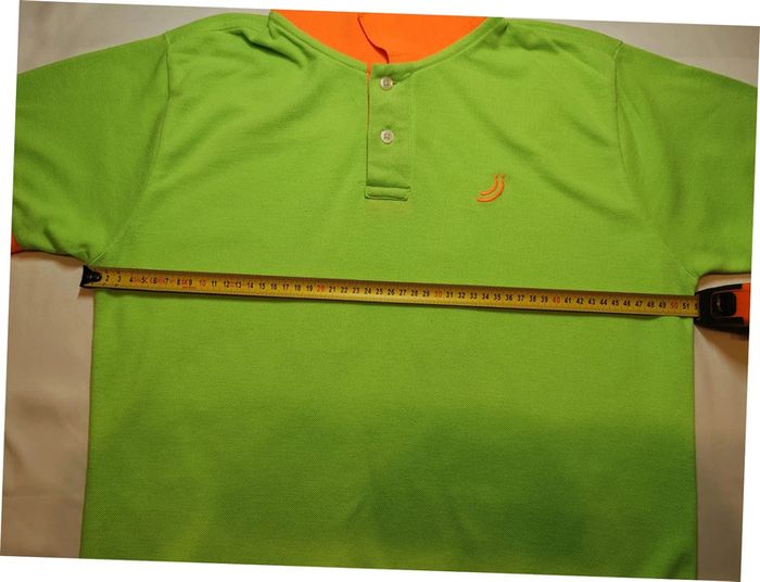 Jn-Joy polo t-shirt jaune fluo et orange très bon état taille S - photo numéro 9
