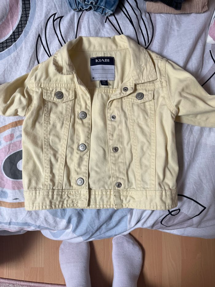 Veste en jean bébé fille