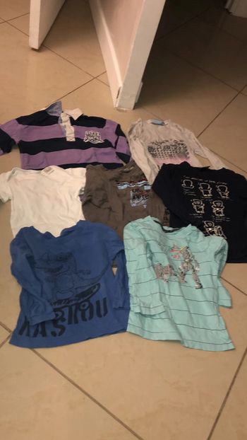 Lot 7 manches longues