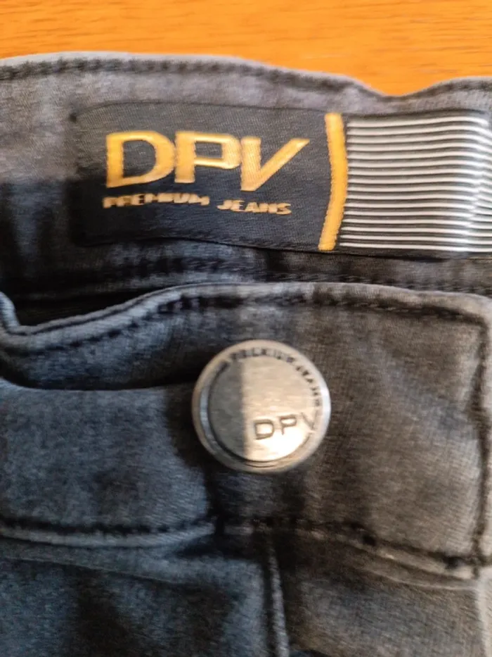 Jean troué anthracite DPV - M - photo numéro 5