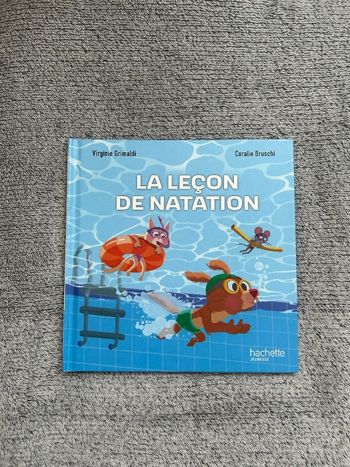 Livre neuf McDo « La leçon de natation » Collection « Esprit sportif » 2024