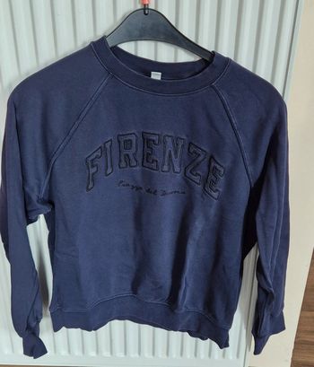 Sweat bleu H&M xs