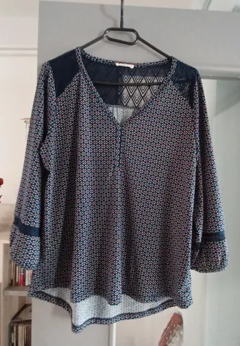 Blouse manche 3/4