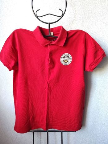 Tee Shirt/Polo rouge Campus Food