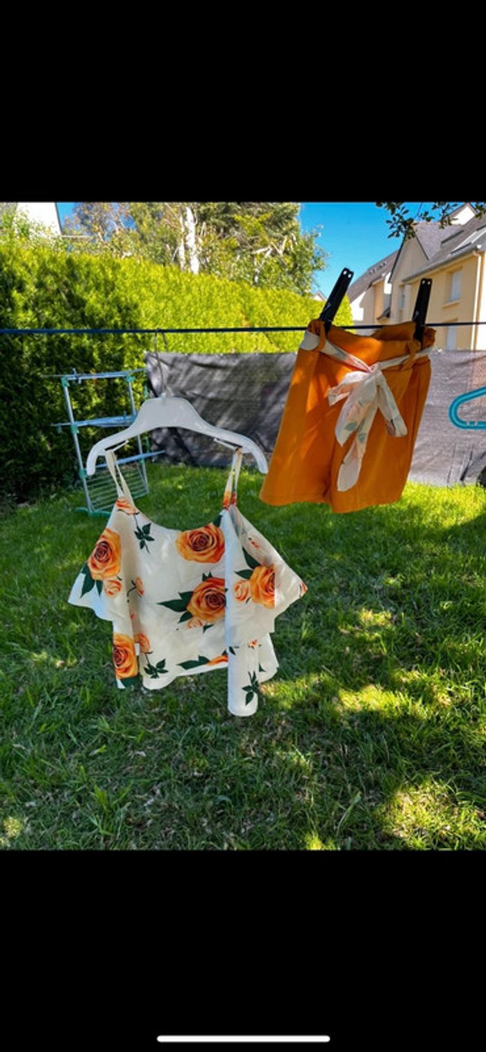 Ensemble été short et tee shirt