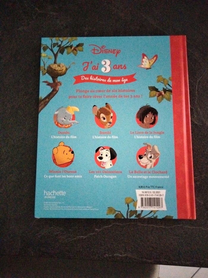 Livre Disney " J'ai 3 ans " - photo numéro 2