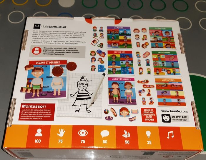 Jeu Nous sommes faits ainsi Montessori Headu - photo numéro 2