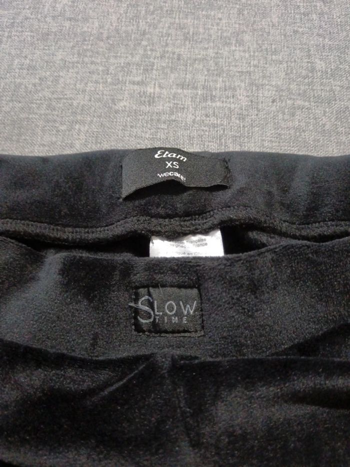 C52 pantalon noir Etam XS - photo numéro 3