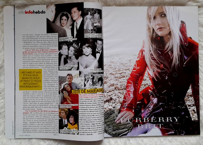 Magazine Elle n°3405 avril 2011 spécial Natalia Vodianova - photo numéro 7
