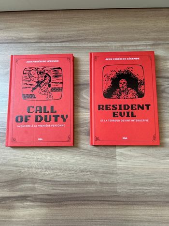 Lot de 2 livres Jeux Vidéos Édition Jeux vidéo et légende RBA