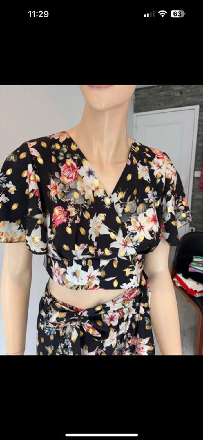 Ensemble fleuri New Collection – Neuf – Taille M – Été 2025 - photo numéro 13