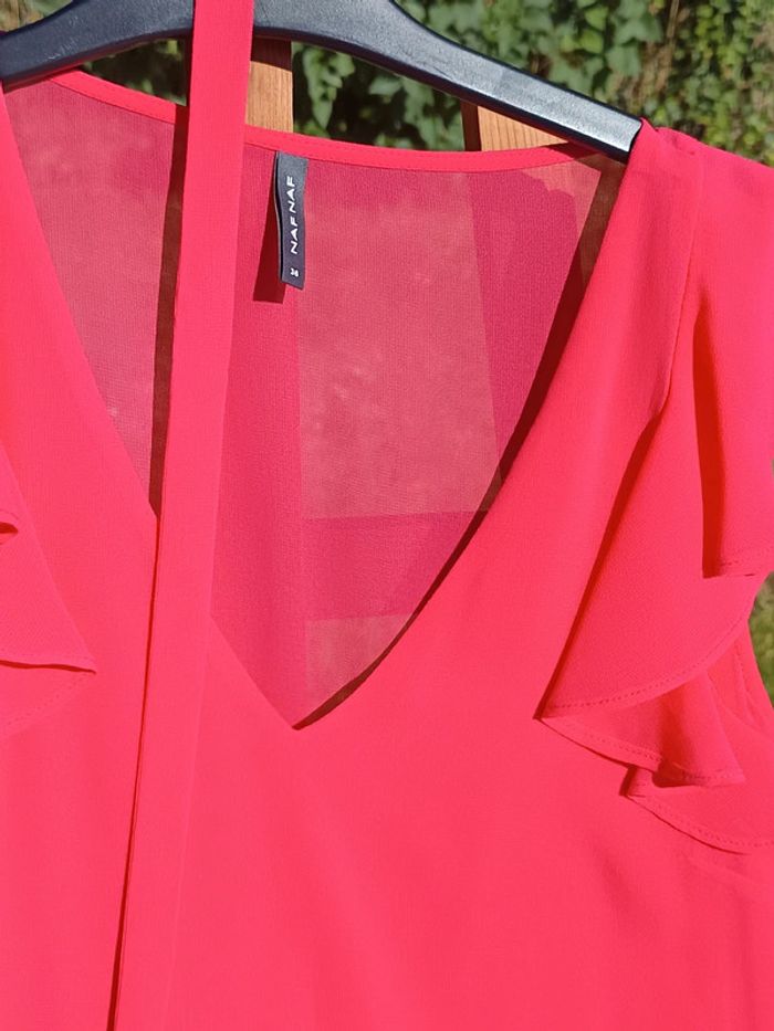 Robe rose fuchsia Mango 36 - photo numéro 2