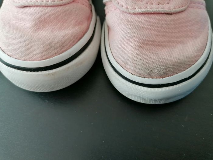 Chaussures baskets rose toile été bébé fille - photo numéro 2