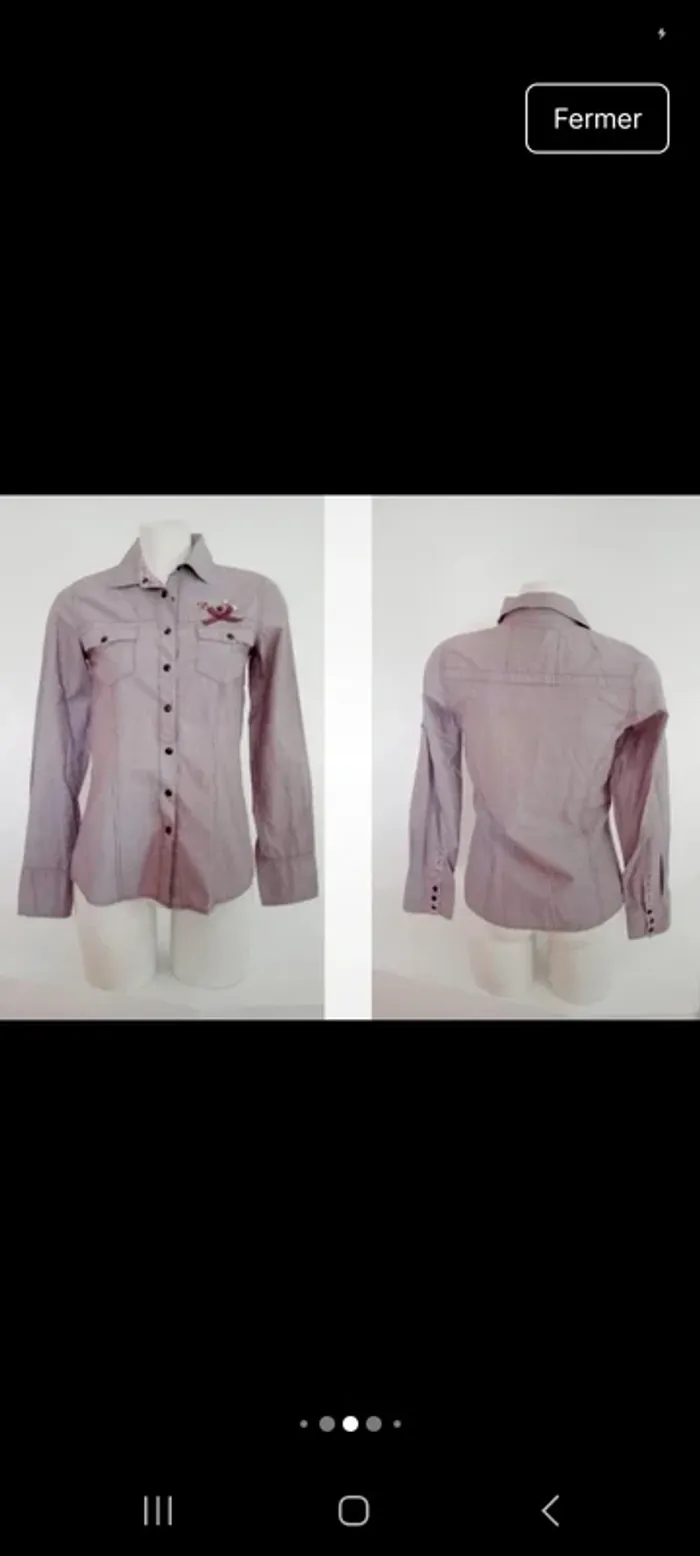 Lot de 9 vêtements top femme 38 en très bon état - photo numéro 8
