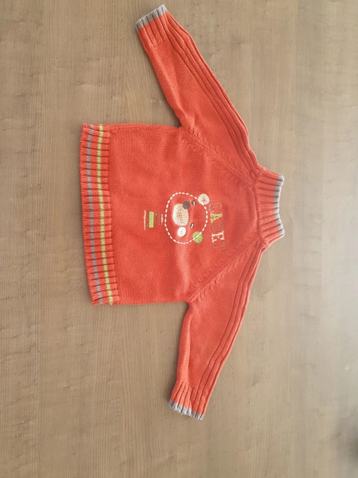 Gilet en laine mixte 6 mois - photo numéro 2