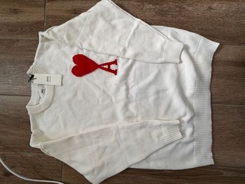 Pull ami blanc Neuf taille L