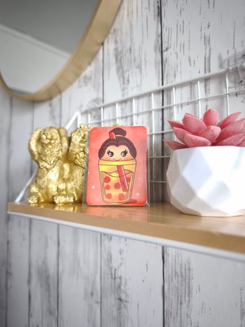 Magnet Belle Bubble Tea  – Neuf avec emballage