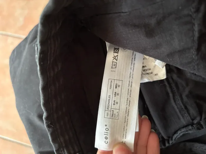 Pantalon noir celio - photo numéro 3
