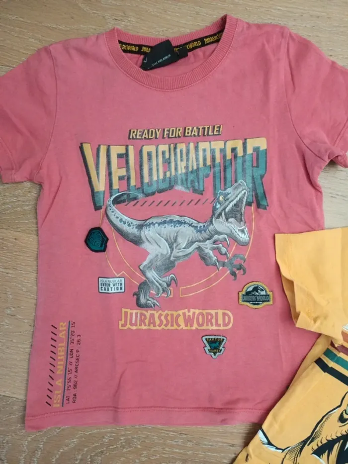 Lot 2 tee shirt 6 ans - photo numéro 3